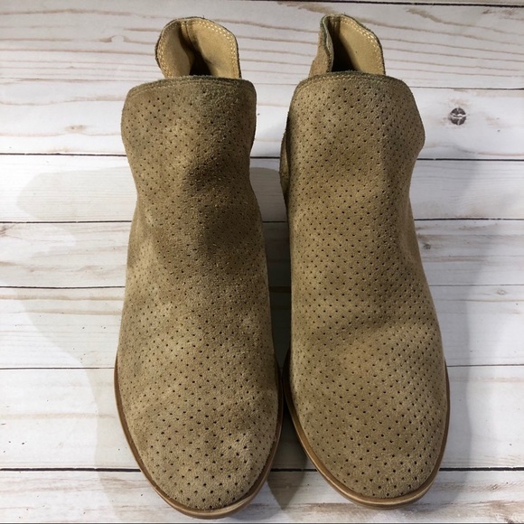 Lucky Brand Tan Booties Size 8.5 - Picture 2 of 15